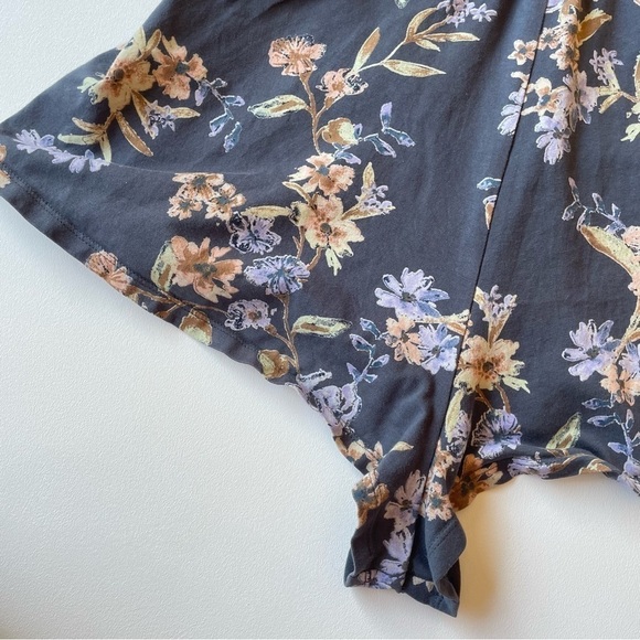 KIMCHI Blue Rebecca Floral Mock Neck Romper Size Small - Picture 7 of 16